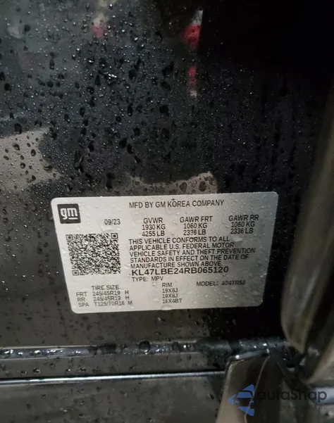 2024 Buick Envista Sport Touring z USA, uszkodzony, nr VIN KL47LBE24RB065120